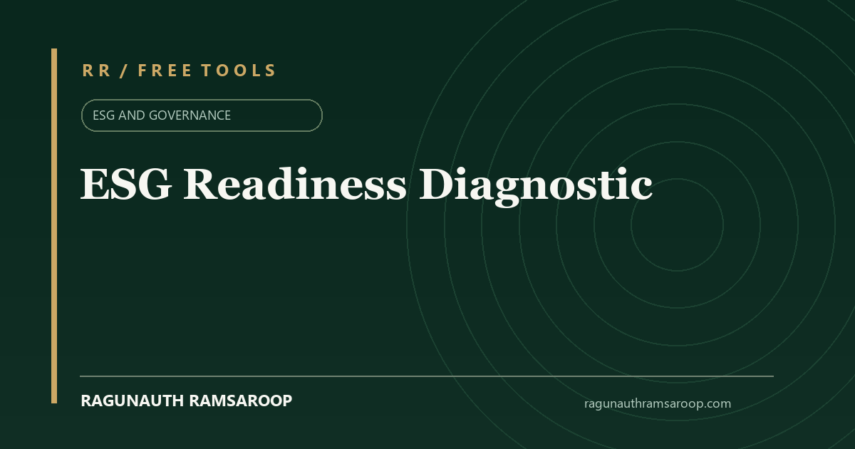 ESG Readiness Diagnostic share preview